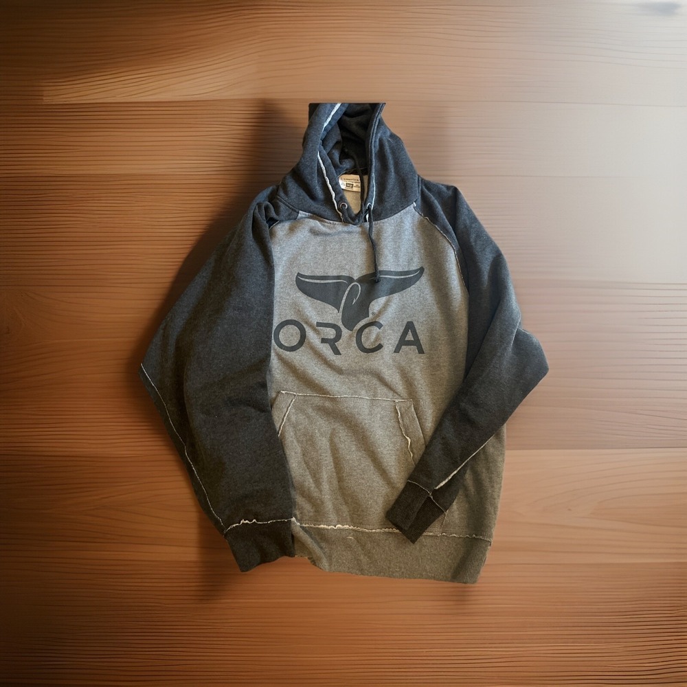 J.america Orca Grey Sweatshirt Large